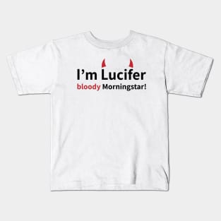 Lucifer Morningstar Kids T-Shirt